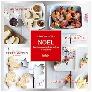 Coffret 4 mini livres Noël : Fait Maison - Collectif