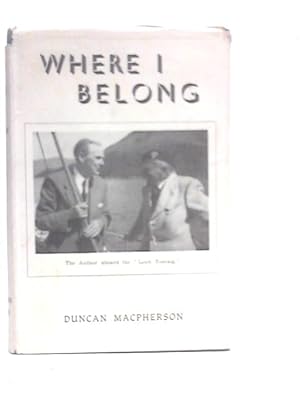 Seller image for Where I Belong for sale by World of Rare Books