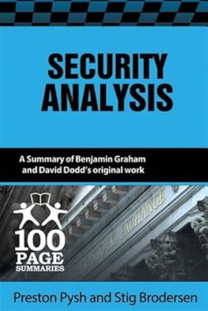 Imagen del vendedor de Security Analysis: 100 Page Summary a la venta por GreatBookPrices