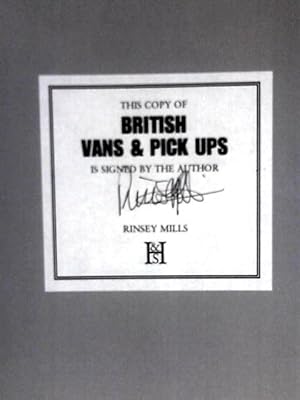 Imagen del vendedor de British Vans and Pick Ups: 1945-1965 a la venta por World of Rare Books