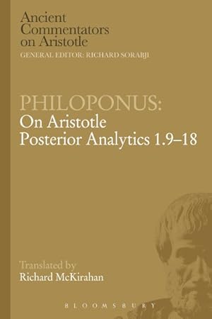 Imagen del vendedor de Philoponus : On Aristotle Posterior Analytics a la venta por GreatBookPrices