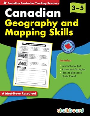 Seller image for Canadian Geography and Mapping Skills Grades 3-5 for sale by GreatBookPrices