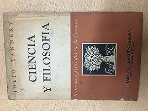 Imagen del vendedor de Ciencia y filosofia a la venta por Libros nicos