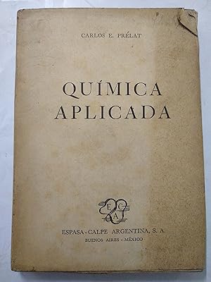 Imagen del vendedor de Quimica aplicada a la venta por Libros nicos