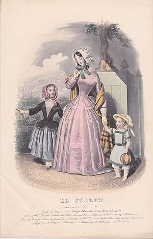 Le Follet, Courrier des Salons, Journal des modes, Lady's Magazine and Museum‎ (1845-1846)