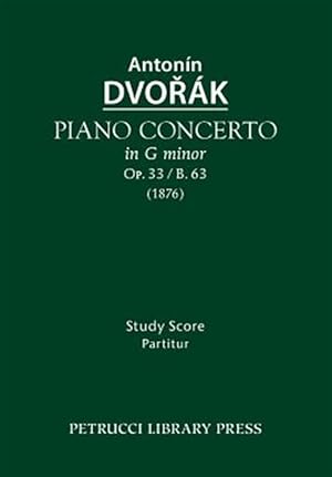 Seller image for Piano Concerto, Op.33 / B.63: Study score for sale by GreatBookPrices