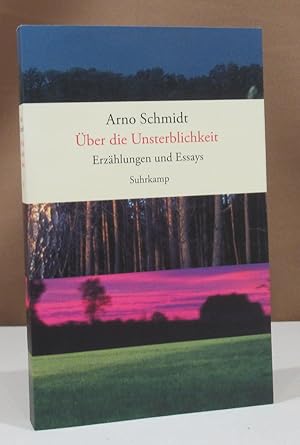 Bild des Verkufers fr ber die Unsterblichkeit. Erzhlungen und Essays. Herausgegeben von Jan Philipp Reemtsma. zum Verkauf von Dieter Eckert