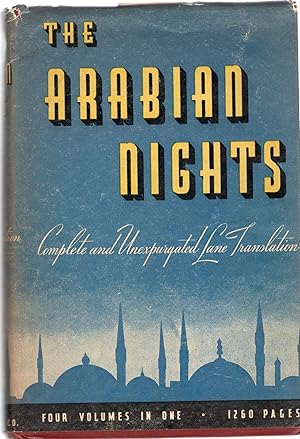 Imagen del vendedor de THE ARABIAN NIGHTS' ENTERTAINMENTS--OR THE THOUSAND AND ONE NIGHTS a la venta por Columbia Books, ABAA/ILAB, MWABA