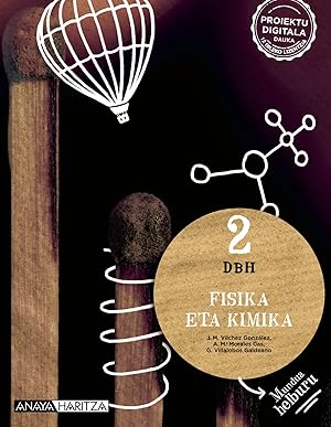 Seller image for Fisika eta kimika 2dbh. mundua helburu. euskadi 2023 for sale by Imosver