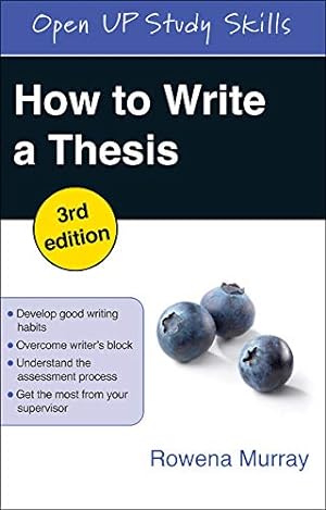 Seller image for How To Write A Thesis for sale by savehere619