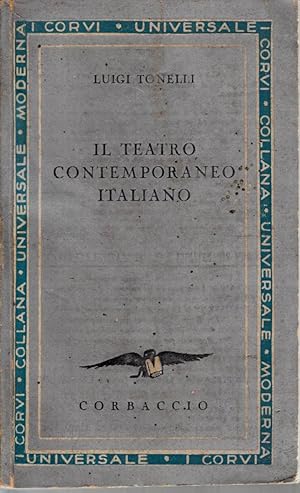 Seller image for il teatro contemporeaneo italiano for sale by Laboratorio del libro