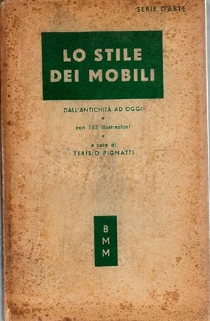 Immagine del venditore per LO STILE DEI MOBILI venduto da Laboratorio del libro