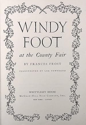 Windy Foot at the County Fair