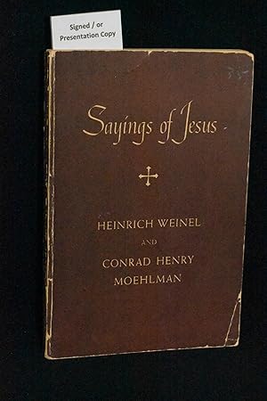 Seller image for Sayings of Jesus for sale by Books by White/Walnut Valley Books