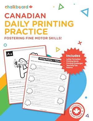 Seller image for Canadian Daily Printing Practice Grades 2-4 for sale by GreatBookPrices