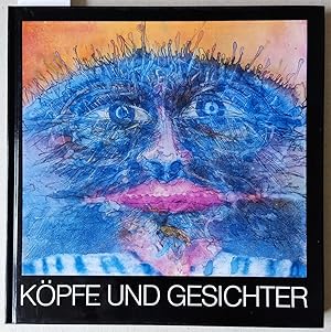 Bild des Verkufers fr Kpfe und Gesichter. Katalog zur Ausstellung Darmstadt 1983. zum Verkauf von Versandantiquariat Kerstin Daras