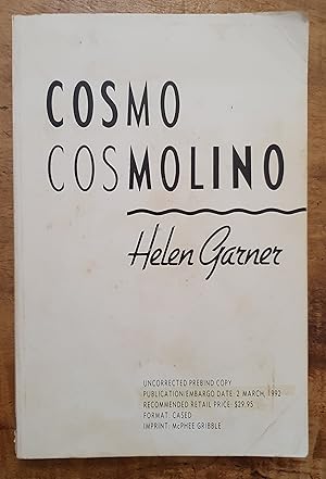 Seller image for COSMO COSMOLINO for sale by Uncle Peter's Books