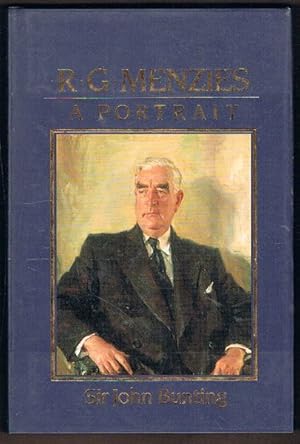 Bild des Verkufers fr R.G. Menzies: A Portrait zum Verkauf von Fine Print Books (ABA)