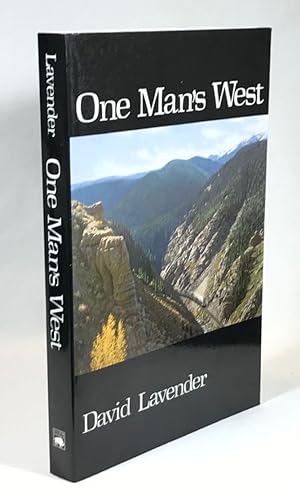 Seller image for One Man's West for sale by Clausen Books, RMABA