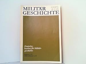 Bild des Verkufers fr Militrgeschichte Heft 1 / 72. 11. Jahrgang. zum Verkauf von Antiquariat Ehbrecht - Preis inkl. MwSt.