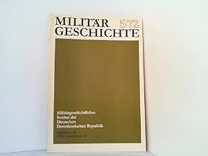 Bild des Verkufers fr Militrgeschichte Heft 5 / 72. 11. Jahrgang. zum Verkauf von Antiquariat Ehbrecht - Preis inkl. MwSt.