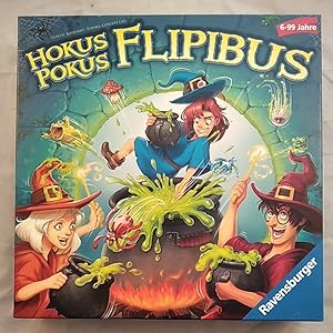 Hokus Pokus Flipibus [Aktionsspiel]. Achtung: Nicht geeignet für Kinder unter 3 Jahren.