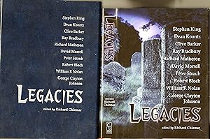 Seller image for Legacies - Signed & Numbered #497/500 w/DJ & TRAYCASE WITH AN ORIGINAL "REMARQUE" DRAWING BY GLENN CHADBOURNE TO PRE-TITLE PAGE for sale by Far North Collectible Books