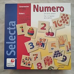 Selecta 63011: Numero - Ich lerne zählen! .natürlich aus Holz [Kinderspiel]. Achtung: Nicht geeig...