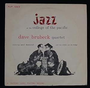 Imagen del vendedor de Dave Brubeck Quartet Featuring Paul Desmond   Jazz At The College Of The Pacific. Vinyl-LP 10" Very Good (VG +++) a la venta por ANTIQUARIAT Franke BRUDDENBOOKS