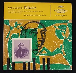 Immagine del venditore per Carl Loewe Balladen. Vinyl-LP 10" Very Good (VG++) venduto da ANTIQUARIAT Franke BRUDDENBOOKS