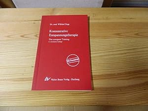 Image du vendeur pour Konzentrative Entspannungstherapie : das autogene Training nach Prof. Dr. Dr. h. c. J. H. Schultz. von W. Dogs mis en vente par Versandantiquariat Schfer