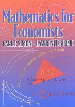 Immagine del venditore per Mathematics for Economists venduto da moluna