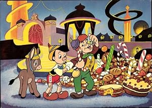 Ansichtskarte / Postkarte Walt Disney, Pinocchio, Lampwick, Lustige Insel