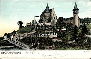 Bild des Verkufers fr Ansichtskarte / Postkarte Ehrenbreitstein Koblenz am Rhein, Klausenburg zum Verkauf von akpool GmbH