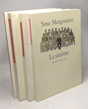Image du vendeur pour Les Deux Moitis de l'amiti + La sixime + Le vampire du C.D.I. + Susie Morgenstern: mon crivain prfr --- 4 livres mis en vente par crealivres
