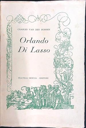 Bild des Verkufers fr Orlando di Lasso zum Verkauf von Librodifaccia