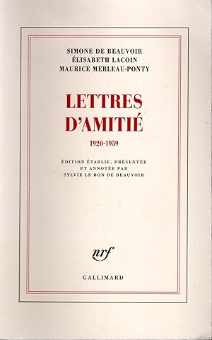 Image du vendeur pour Lettres d  amiti. mis en vente par HOCHBERG THIERRY JULIEN