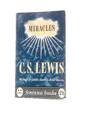 Seller image for Miracles: A Preliminary Study (Fontana Books No.377) for sale by World of Rare Books