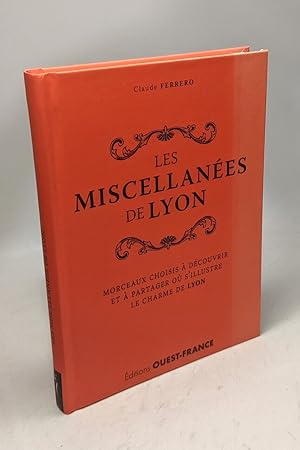 Image du vendeur pour Miscellanes de Lyon mis en vente par crealivres