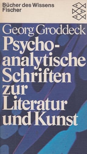 Bild des Verkufers fr Psychoanalytische Schriften zur Literatur und Kunst. Georg Groddeck. Neu ausgew. u. hrsg. von Helmut Siefert / [Fischer-Bcherei] ; 6362 : Bcher d. Wissens. zum Verkauf von Fundus-Online GbR Borkert Schwarz Zerfa