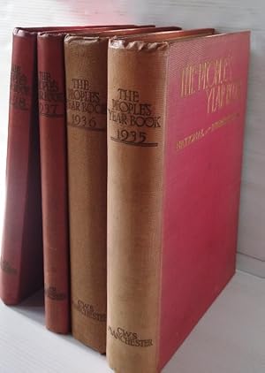 The People's Year Book 1935, 1936, 1937, 1938 - 4 volumes of the Annual of the English and Scotti...