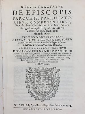 Brevis tractatus de episcopis, parochis, praedicatoribus, confessioribus, sacerdotibus, [.].