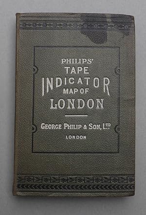 Philips' Tape Indicator Map of London