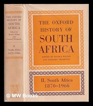 Seller image for The Oxford history of South Africa / edited by Monica Wilson and Leonard Thompson - Volume II for sale by MW Books Ltd.