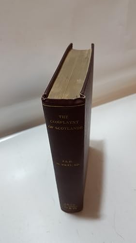 Bild des Verkufers fr The Complaynt Of Scotlande Byth Ane Exortatione To The Thre Estaits To Be Vigilante In The Dessens Of Their Public Veil 1549 zum Verkauf von Cambridge Rare Books