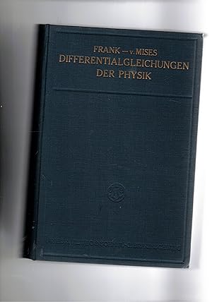Seller image for Differential und gleichungen der Mechanic und Physic. Vol. I-II. 2 vermehrte auflage. for sale by Libreria Gull