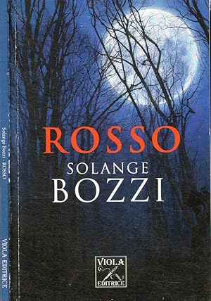 Bild des Verkufers fr Rosso zum Verkauf von Biblioteca di Babele