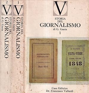 Seller image for Storia del Giornalismo, volume 1-2 for sale by Biblioteca di Babele
