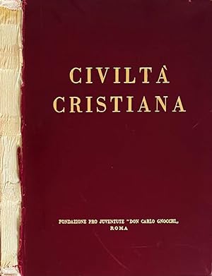 Bild des Verkufers fr Civilt cristiana zum Verkauf von Biblioteca di Babele