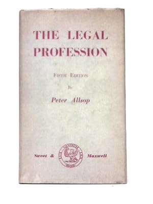 Seller image for The Legal Profession for sale by World of Rare Books